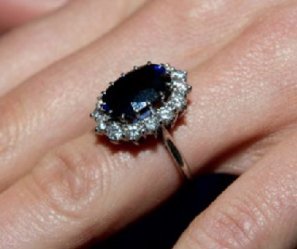 Sapphire Engagement Ring Diana Sapphire Engagement Ring Diana