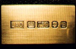 Gold Stamp Marks