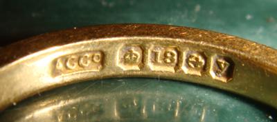 Vintage Jewelry Markings on What Do The Markings On My Antique Gold Ring Mean