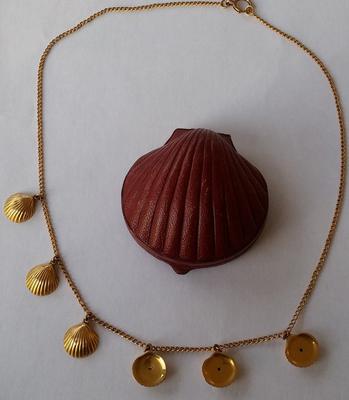 Necklace and box