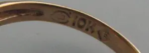  10K gold ring