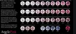Argyle Pink Diamond Color Grading Chart