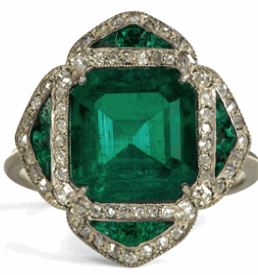 Antique Emerald Ring