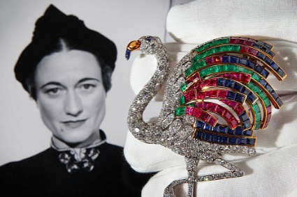 Cartier Flamingo Diamond Brooch