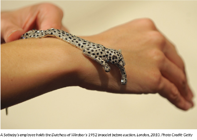 wallis simpson's panther bracelet