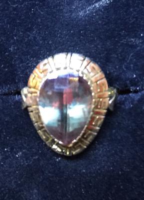 Antique Natural Russian Alexandrite Ring