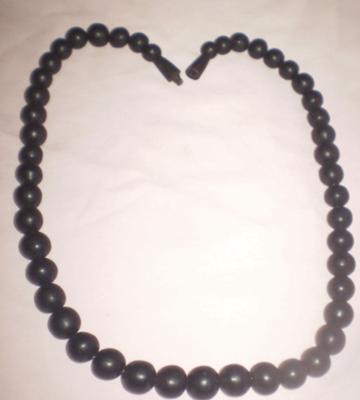 Old Whitby Jet Bead Necklace?