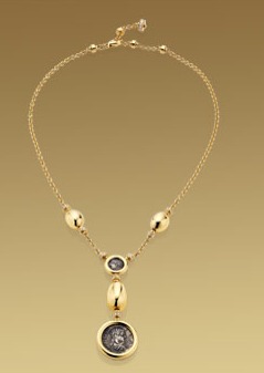 bulgari coin necklace