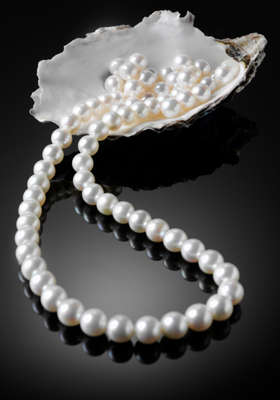 cultured pearls