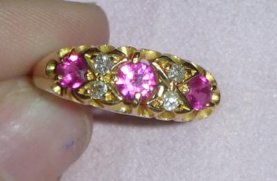 jewelry marks stones pink