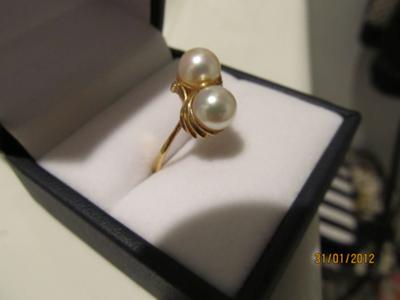 Japanese Pearl ring 