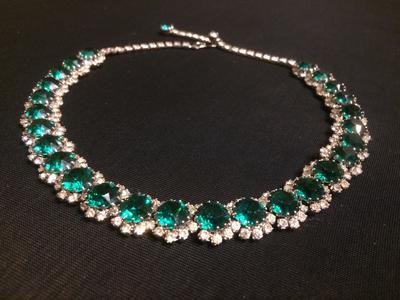 Vintage Emerald Necklace