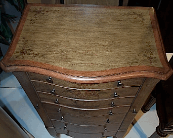 Top View of the Sienna Jewelry Armoire