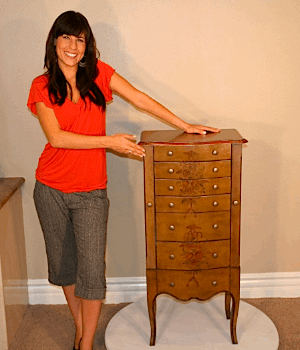 Sienna Jewelry Armoire