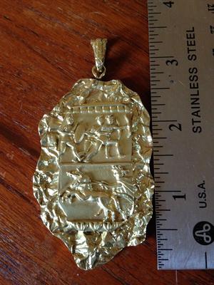 Pendant size Pendant size