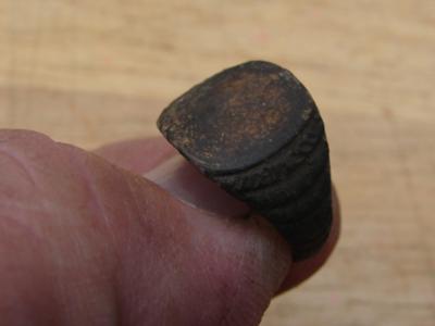 Ring excavated from 1840-1850 settlement/fort site