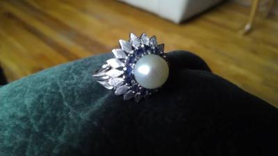 tiffany pearl ring