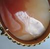 14k cameo with unknown initials